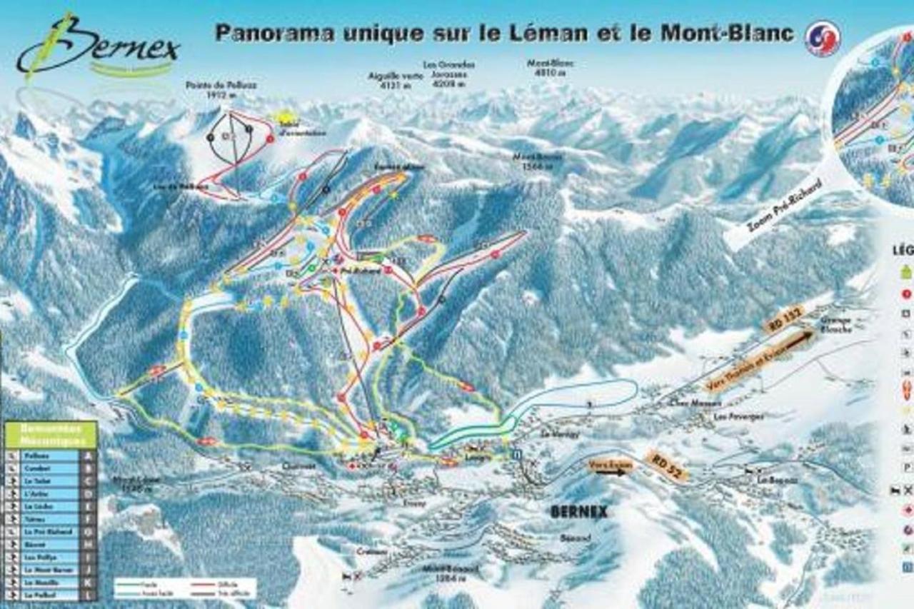 Le 67,Ski Et Randonnee,Lave Linge,Seche Linge,Parking Бернекс Экстерьер фото